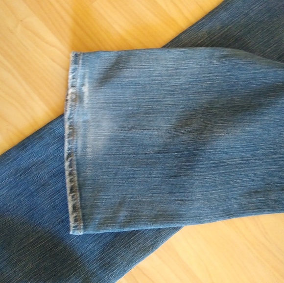 Gold Sign Passion Embroidered Boot Cut Jeans - Picture 6 of 8